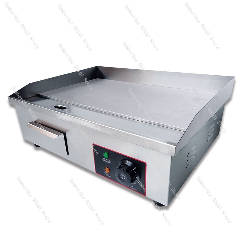 Electric Griddle Flat Top - Gewerbliche Elektrische Grillplatte für Pfannkuchen, Kalte