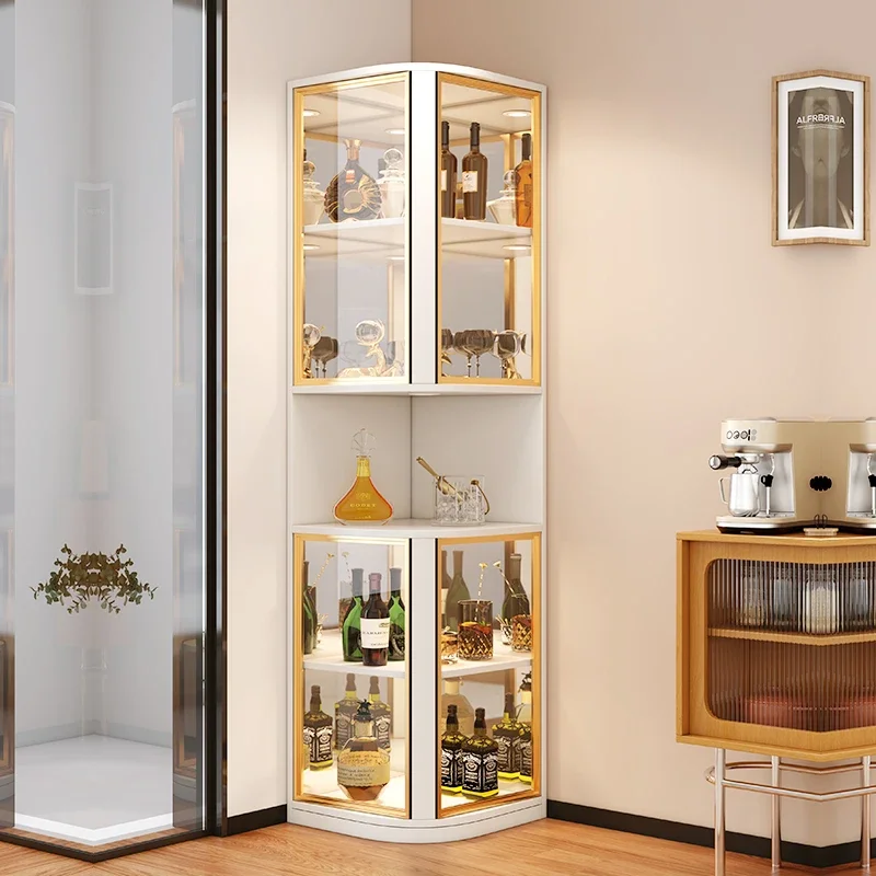 Commercial Kitchen Wall Shelves - Wandbar-Schrank Offene Schränke Eisen Whiskey Metall-Aufbewahrungsregal