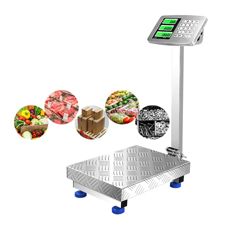 Commercial Kitchen Bench - Edelstahl 150kg Faltbare Elektronische Tischwaage für