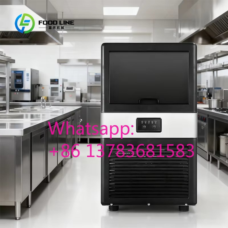 Commercial Kitchen Ice Machine - Kommerzielle Eiswürfelmaschine für Hotel, Restaurant, Küche,