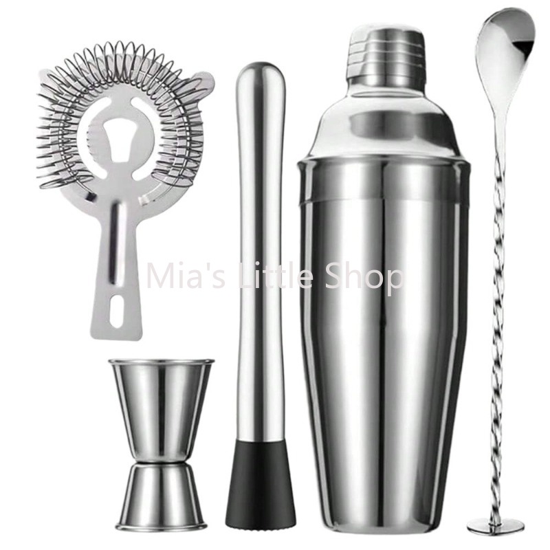 Bar Blender Mixing - Glas-Cocktail-Shaker-Set, Handlicher Milchtee-Mischbecher, Bar-Winemixer-Werkzeugset