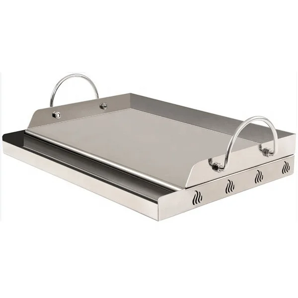 Electric Griddle Flat Top - Edelstahl-Grillplatte für schwere Beanspruchung, geeignet für