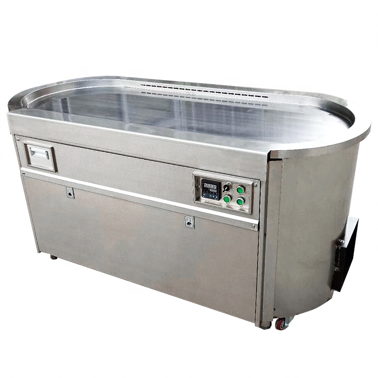 Commercial Kitchen Griddle - Kommerzieller Teppanyaki-Grill aus Edelstahl mit flacher