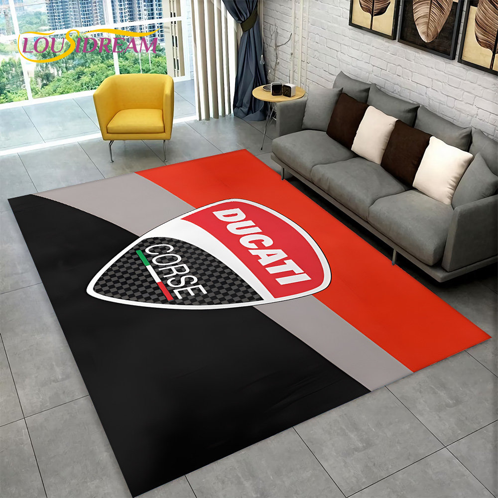 Commercial Kitchen Floor - 3D-Teppich mit D-Ducati-Muster, groß, Teppich für
