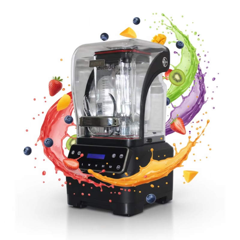 Commercial Kitchen Ice Machine - Industrielle Hochgeschwindigkeits-Eiszerkleinerungsmaschine, Robuster 2L Kommerzieller Mixer