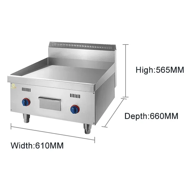 Gas-Flachgrill, kommerzielle R – Commercial Kitchen Griddle Bewertung und Preis