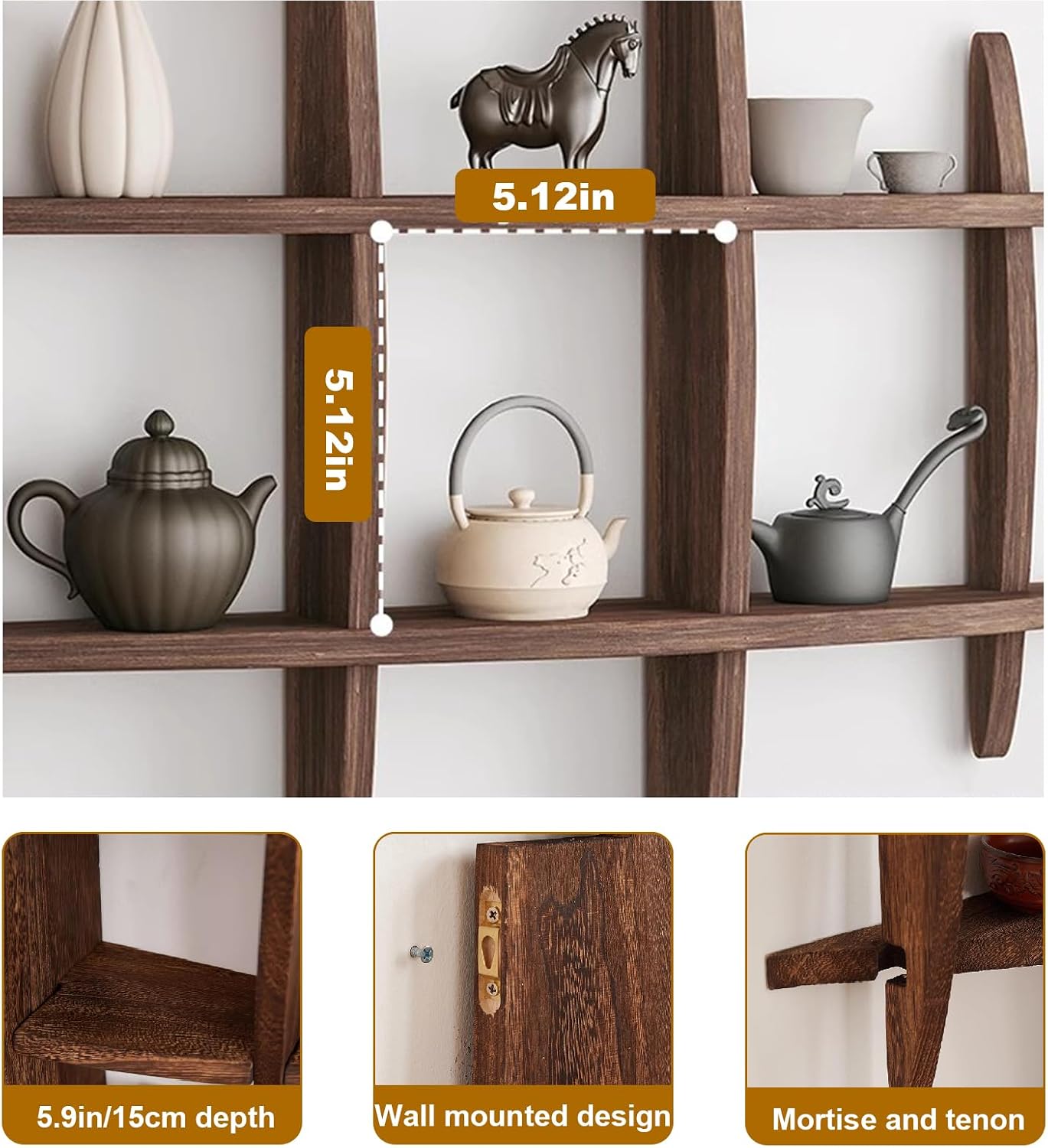 Wandmontierter Teekannenhalter – Commercial Kitchen Wall Shelves Bewertung und Preis
