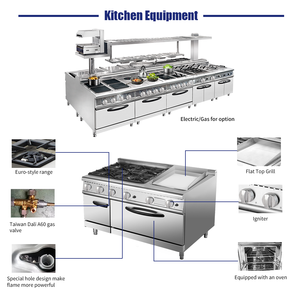 Premium-Hotel-Restaurant-Küche – Commercial Kitchen Supplies Bewertung und Preis