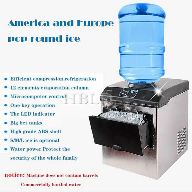 HBLD Schnelle tragbare Eiswürf – Commercial Kitchen Ice Machine Bewertung und Preis