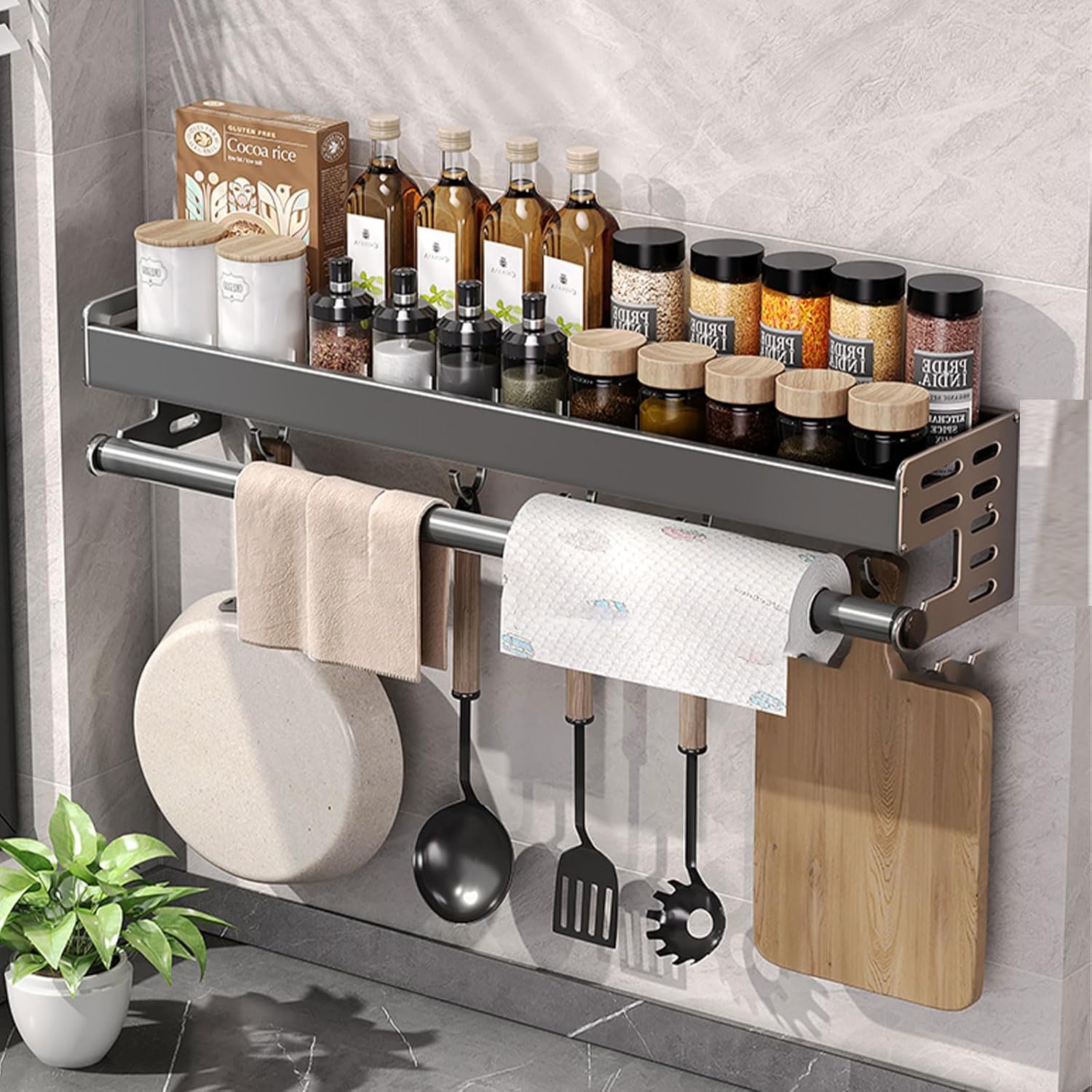 Wandhalterung für Utensilien,  – Commercial Kitchen Wall Shelves Bewertung und Preis