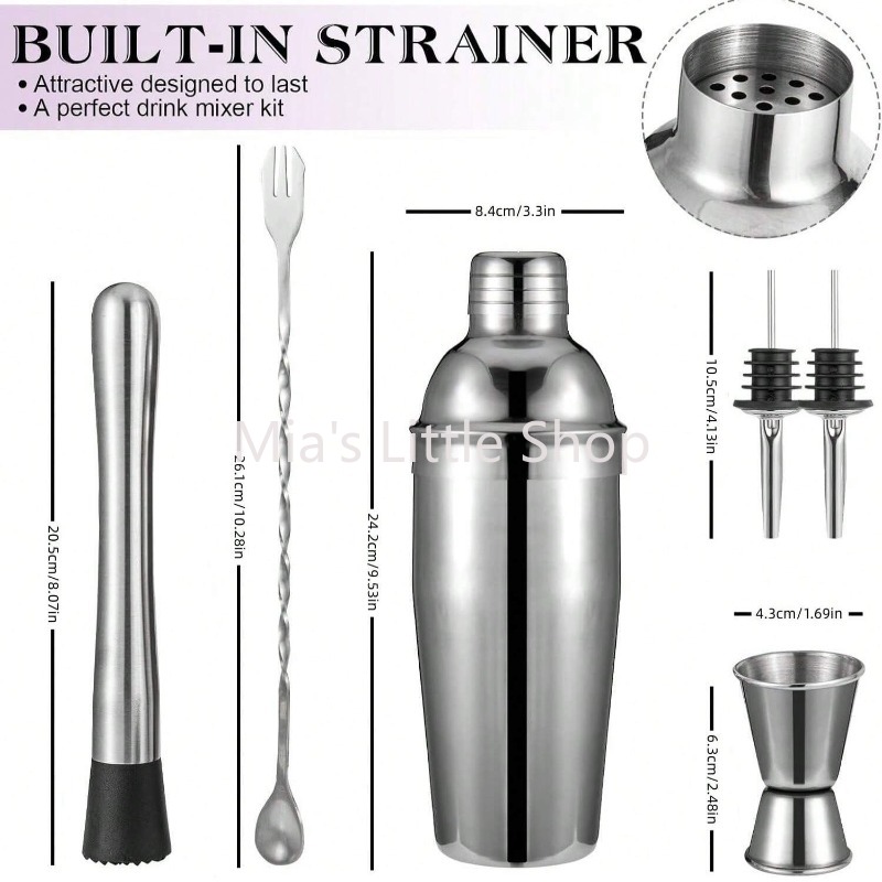 Glas-Cocktail-Shaker-Set, Hand – Bar Blender Mixing Bewertung und Preis