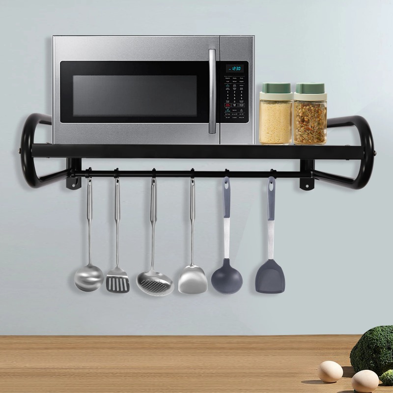 Wandmontiertes Mikrowellenrega – Commercial Kitchen Wall Shelves Bewertung und Preis