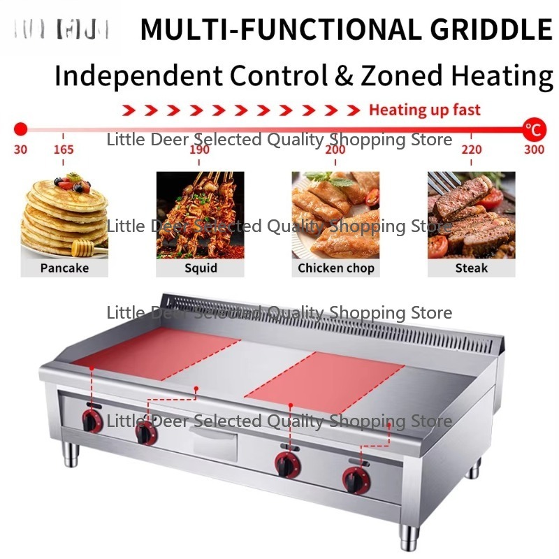 16 mm kommerzielle Restaurant- – Commercial Kitchen Griddle Bewertung und Preis