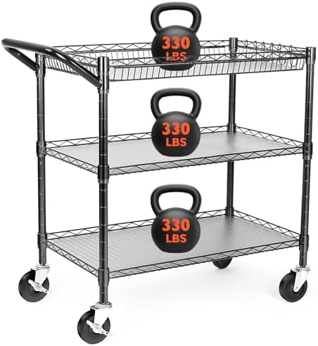 Schwerlast-Nutzkarren, 990 lbs – Commercial Kitchen On Wheels Bewertung und Preis