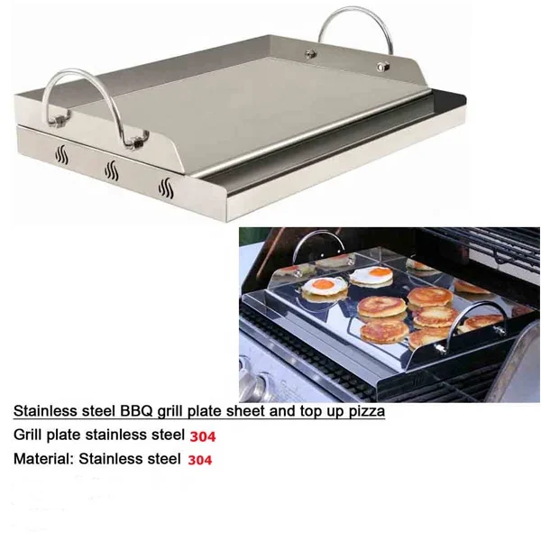 Edelstahl-Grillplatte für schw – Electric Griddle Flat Top Bewertung und Preis