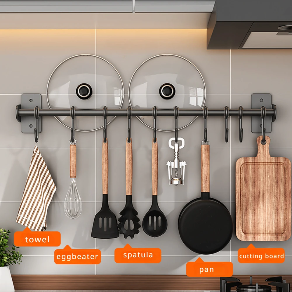 Kein Schlag Küche Haken Rack E – Commercial Kitchen Wall Shelves Bewertung und Preis