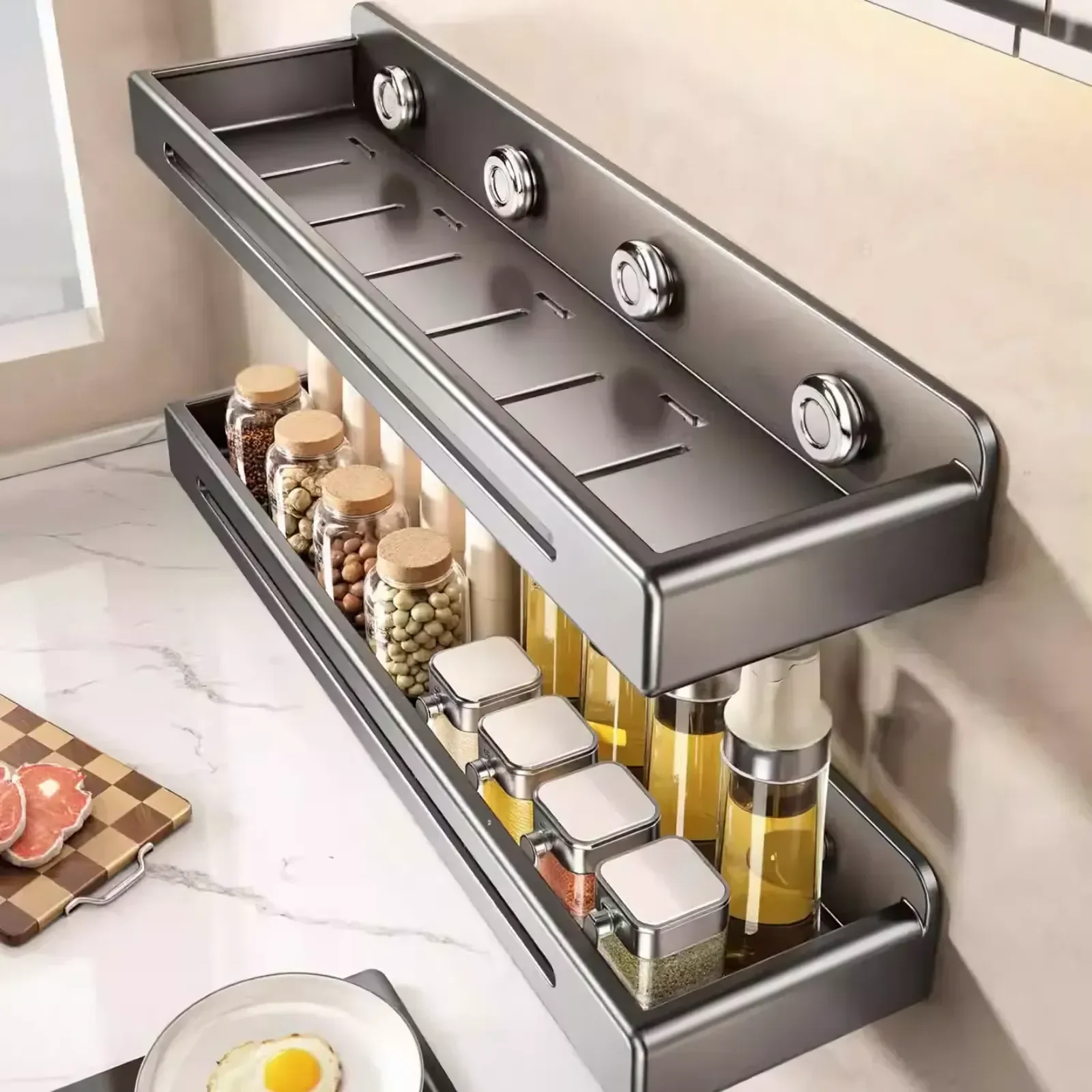 Wandmontierte Badezimmer-Ablag – Commercial Kitchen Wall Shelves Bewertung und Preis