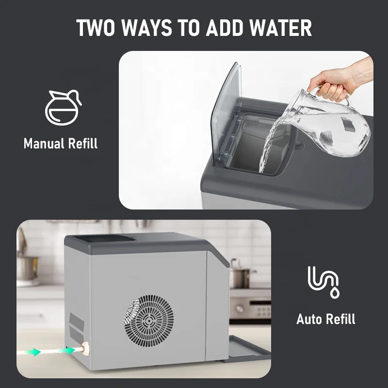 33LBS/24H Kommerzielle Eismasc – Commercial Kitchen Ice Machine Bewertung und Preis