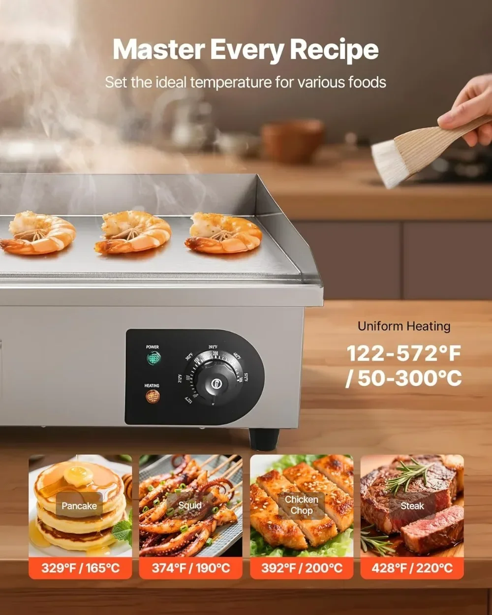 Meistverkaufter Kommerzieller  – Electric Griddle Flat Top Bewertung und Preis