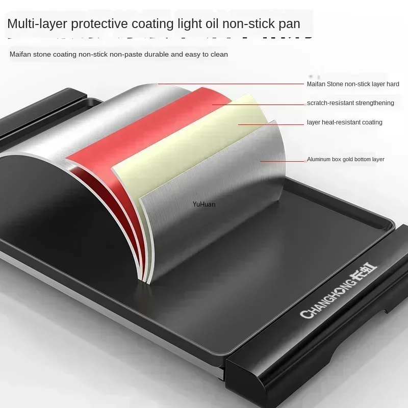 Rauchfreier großer Elektrogril – Electric Griddle Flat Top Bewertung und Preis