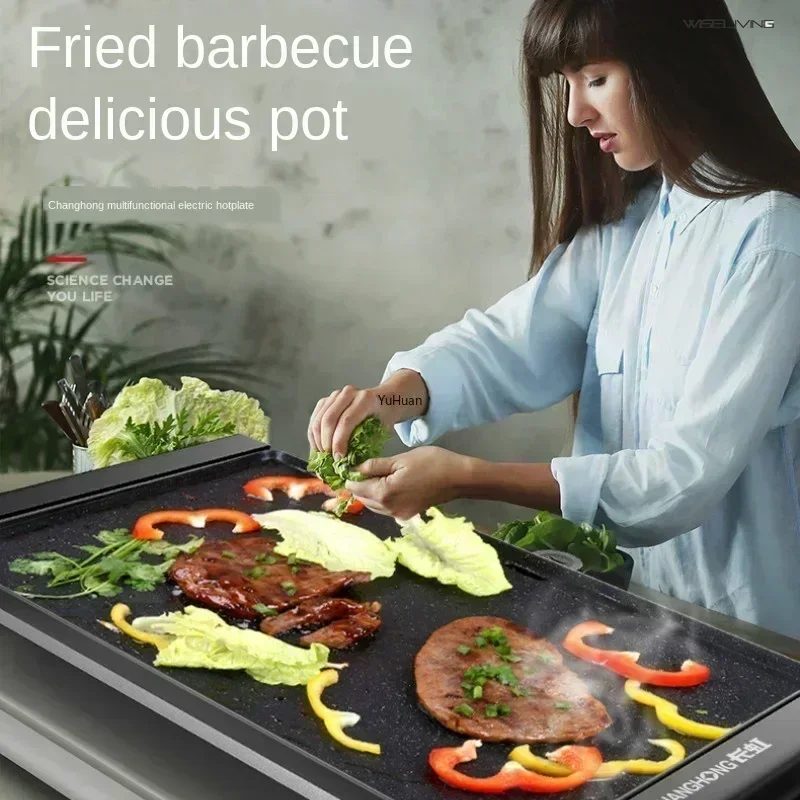 Rauchfreier großer Elektrogril – Electric Griddle Flat Top Bewertung und Preis