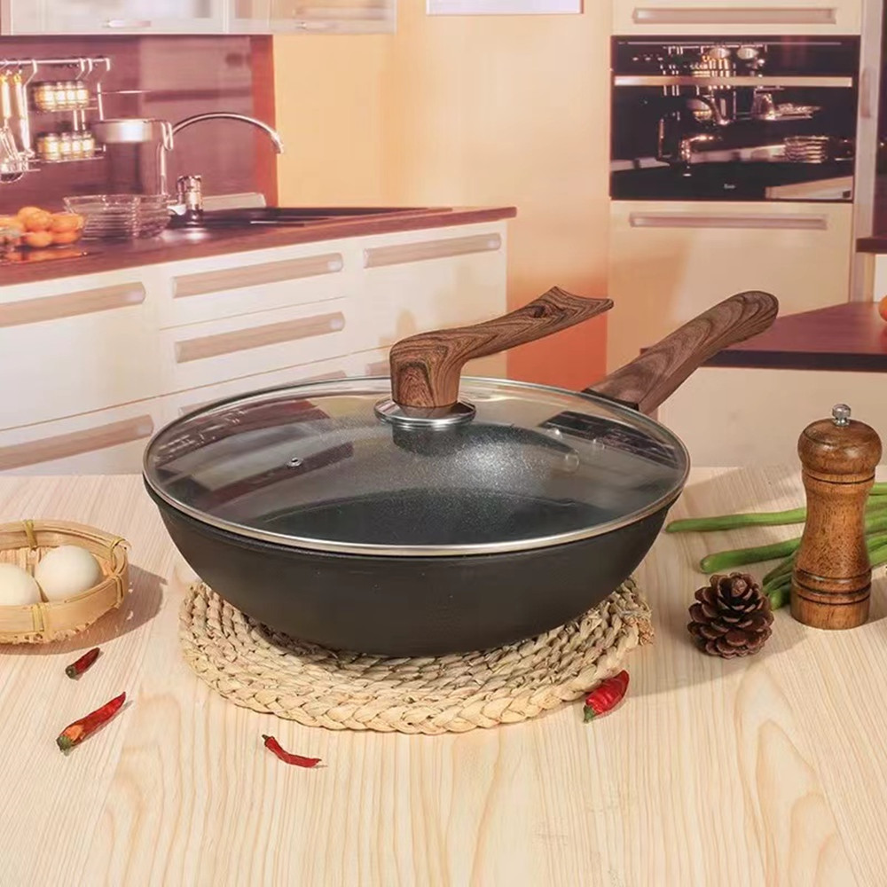 32CM Antihaft-Tiefwokpfanne fü – Commercial Kitchen Utensils Bewertung und Preis