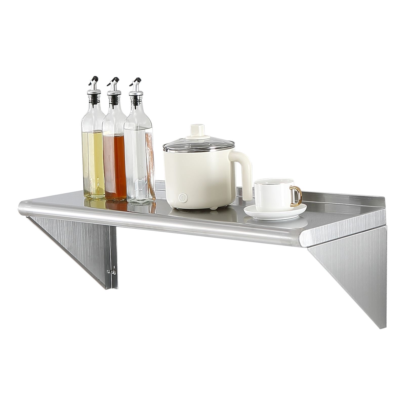 30,5 cm x 91,4 cm Edelstahlreg – Commercial Kitchen Wall Shelves Bewertung und Preis