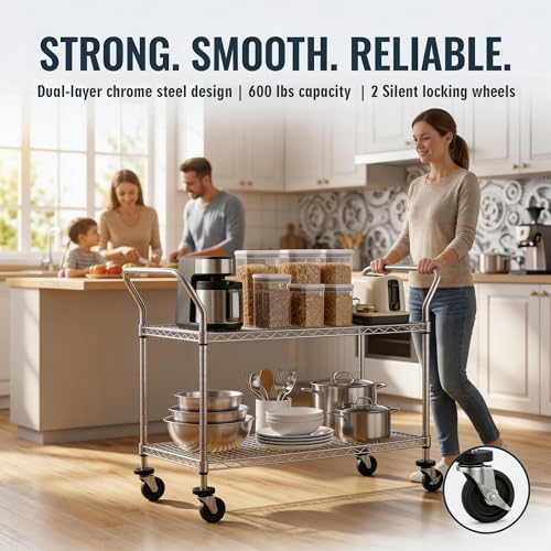 2-stufiger Rollwagen in Gewerb – Commercial Kitchen On Wheels Bewertung und Preis