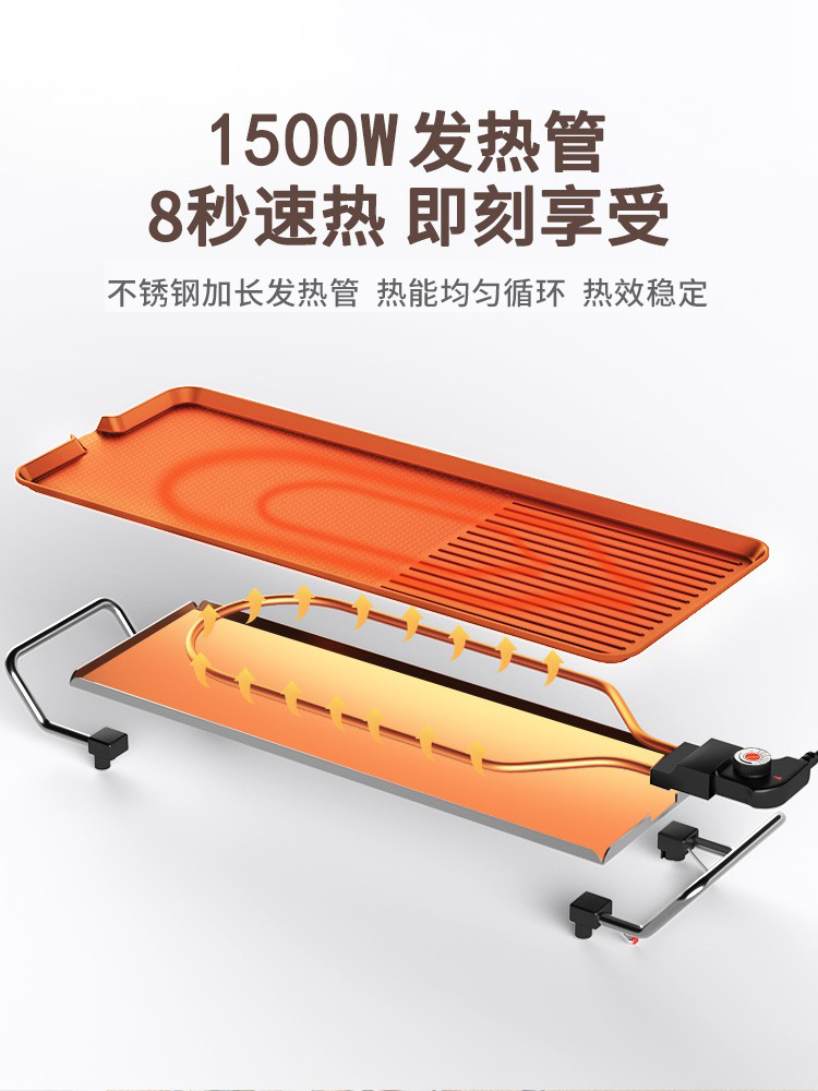 Elektrischer Grill für den Hei – Electric Griddle Flat Top Bewertung und Preis