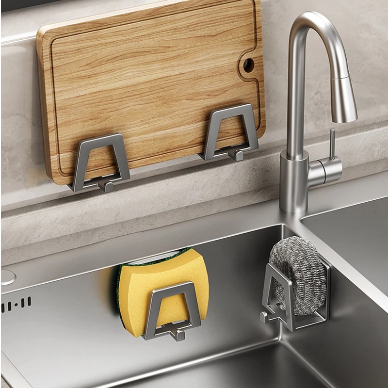 1/2/4 Stück Edelstahl Schwammh – Commercial Kitchen Wall Shelves Bewertung und Preis
