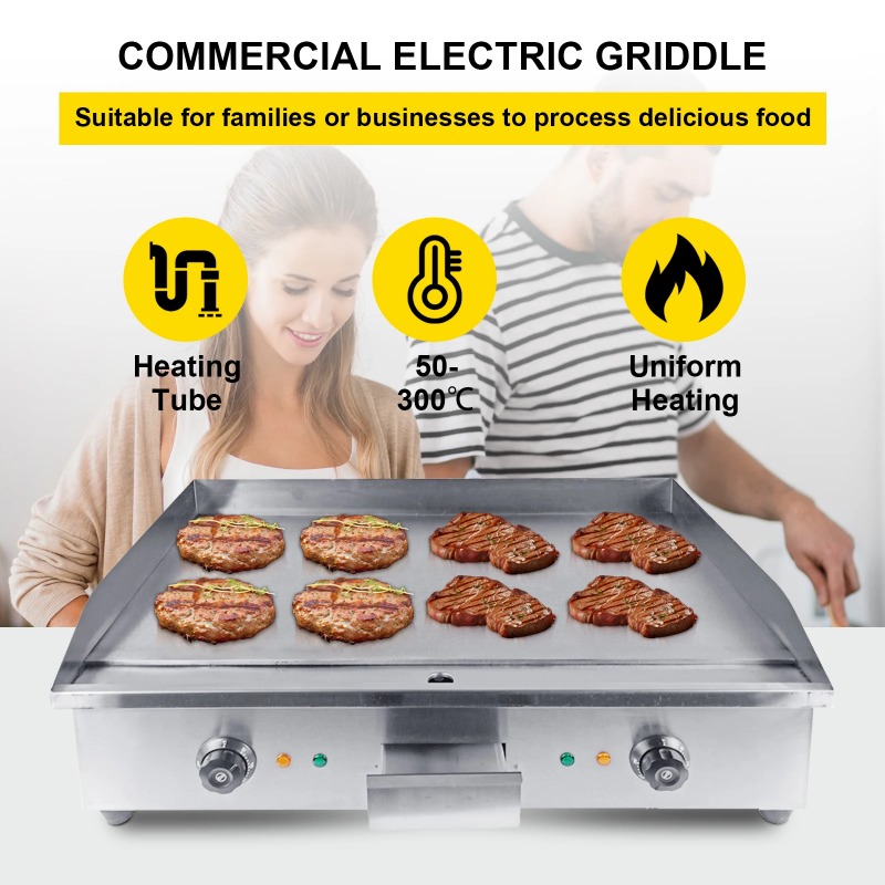Neues Produkt Kommerzielle ele – Electric Griddle Flat Top Bewertung und Preis