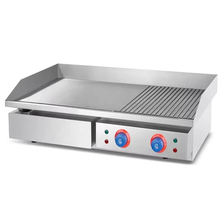 Gewerbliche Edelstahl-Grillpla – Commercial Kitchen Griddle Bewertung und Preis