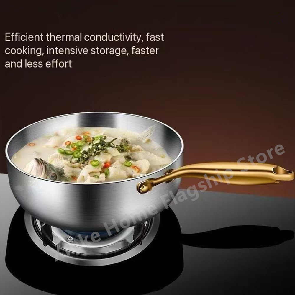Bratpfanne aus Edelstahl 316,  – Commercial Kitchen Utensils Bewertung und Preis