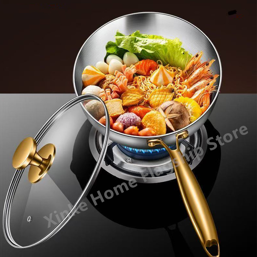 Bratpfanne aus Edelstahl 316,  – Commercial Kitchen Utensils Bewertung und Preis