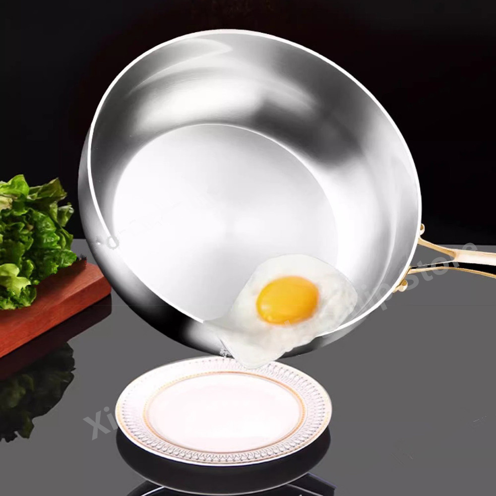 Bratpfanne aus Edelstahl 316,  – Commercial Kitchen Utensils Bewertung und Preis