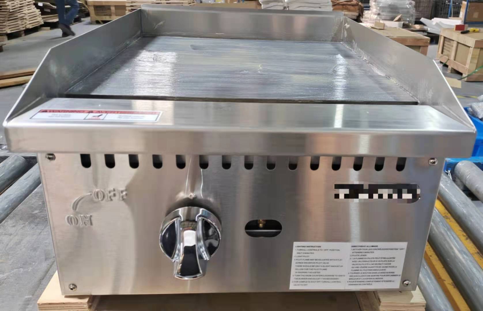 Kommerzielles Hotel Fast Food  – Commercial Kitchen Griddle Bewertung und Preis